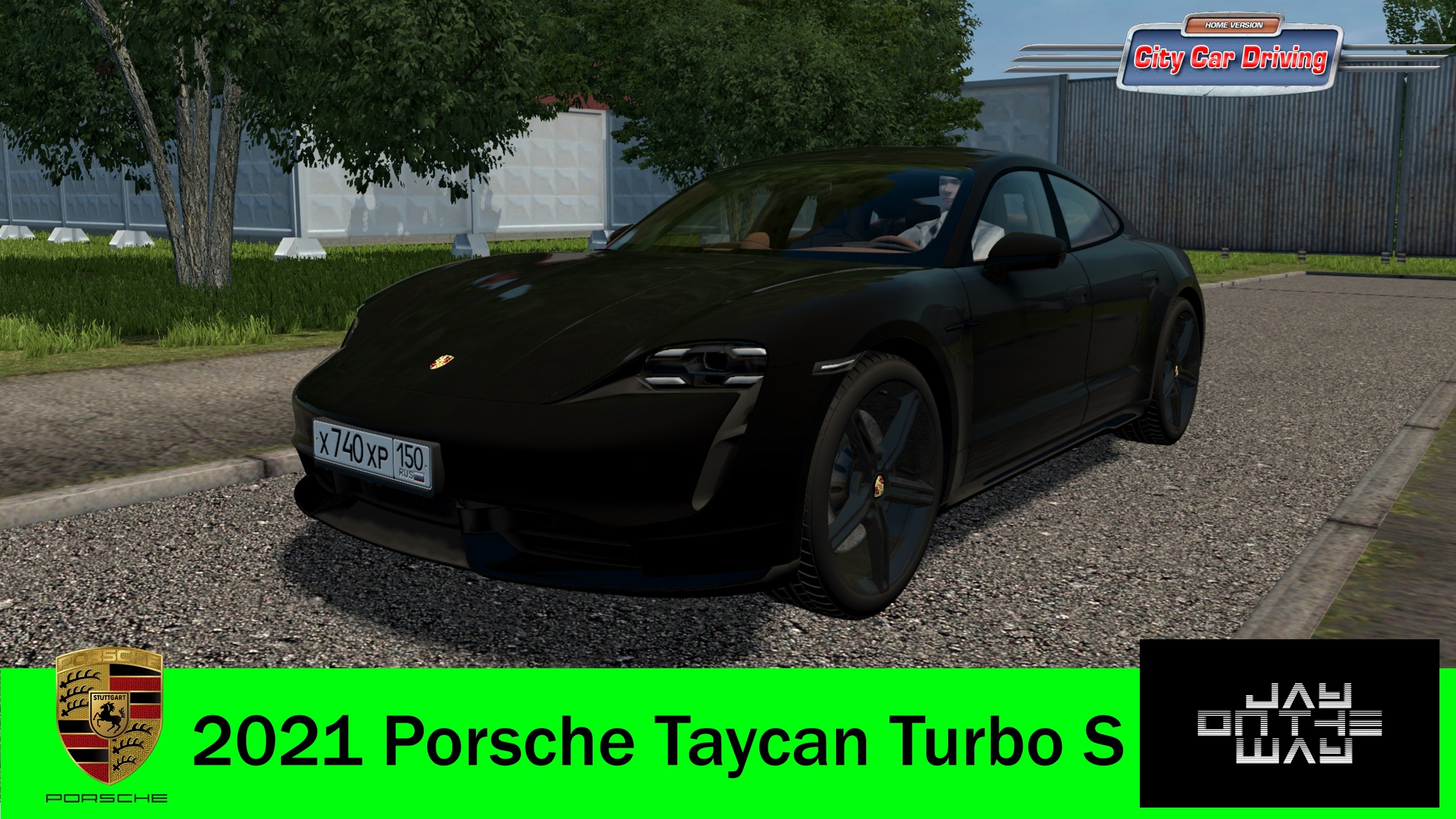 City Car Driving 1.5.9 - 2021 Porsche Taycan Turbo S